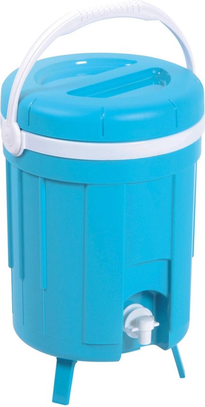 EDA - Water- / sapcontainer - Met kraan - 8 Liter - Blauw | bol.com