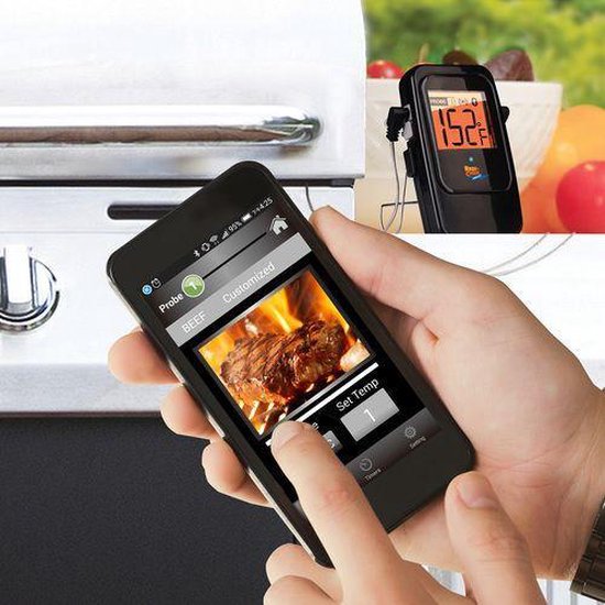 | Maverick Model ET 735 bluetooth barbecue thermometer Maverick Model ET 735 bluetooth barbecue thermometer
