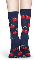 Happy Socks Vitamins Cherry Sok | Maat 36-40 | Unisex sok geschikt voor Heren en Dames |