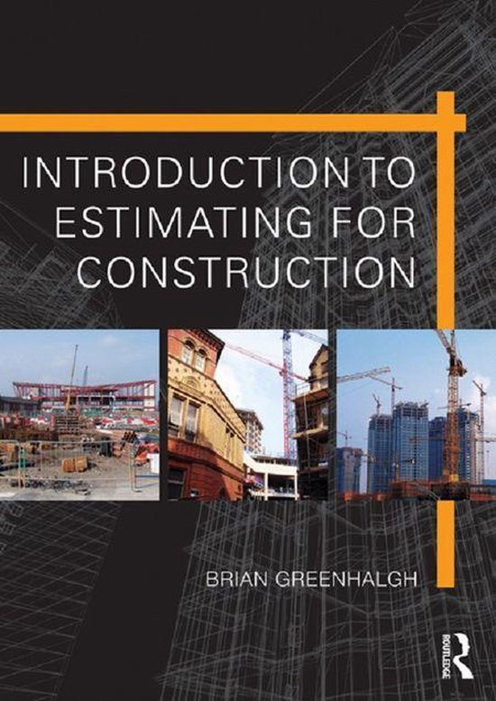 Introduction to Estimating for Construction - cover