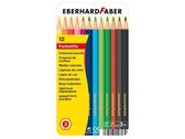 Kleurpotloden Eberhard Faber Classic metaaletui a 12 stuks doos met 5 stuks