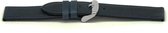 Horlogeband E629 Kayak Blauw Leder 16x16mm Quickswitch
