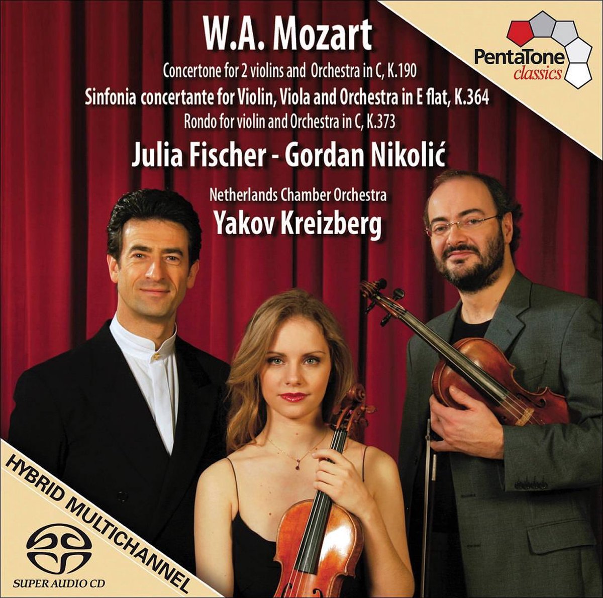 Concertone K190/Rondo K273/Sinfonia Concertante K3