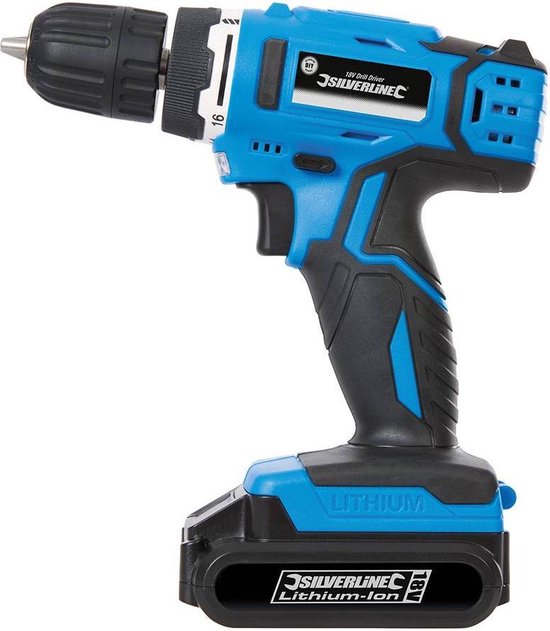 Silverline 18 V accuboormachine