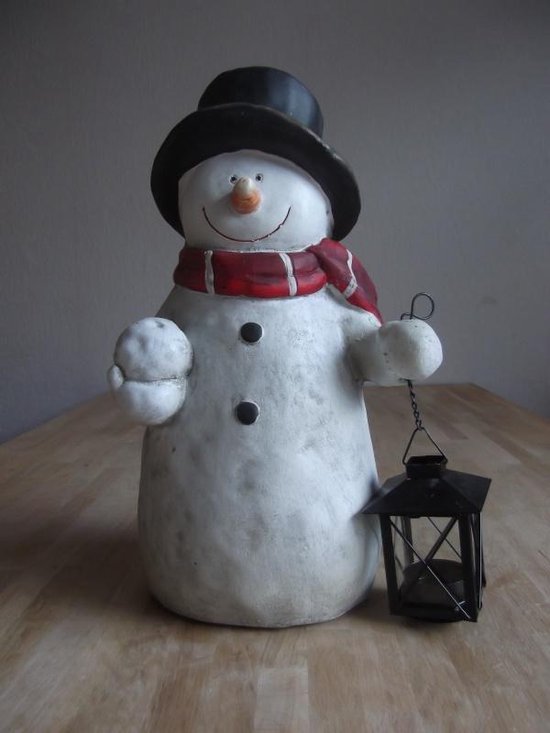 Sneeuwpop met lantaarn | bol.com