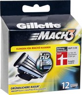 Gillette Mach3 12 lames de rasoir