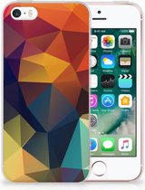 iPhone SE | 5S TPU Hoesje Design Polygon Color