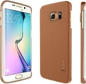 Nillkin Frosted Case Hoesje Samsung Galaxy S6 Edge G9250 Bruin