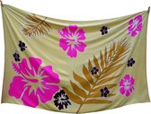 Batik Bloemen Sarong, Beach Pareo, Hamamdoek, StrandLaken, Wikkelrok Beste Kwaliteit Rayon Indonesië 115 * 180 cm