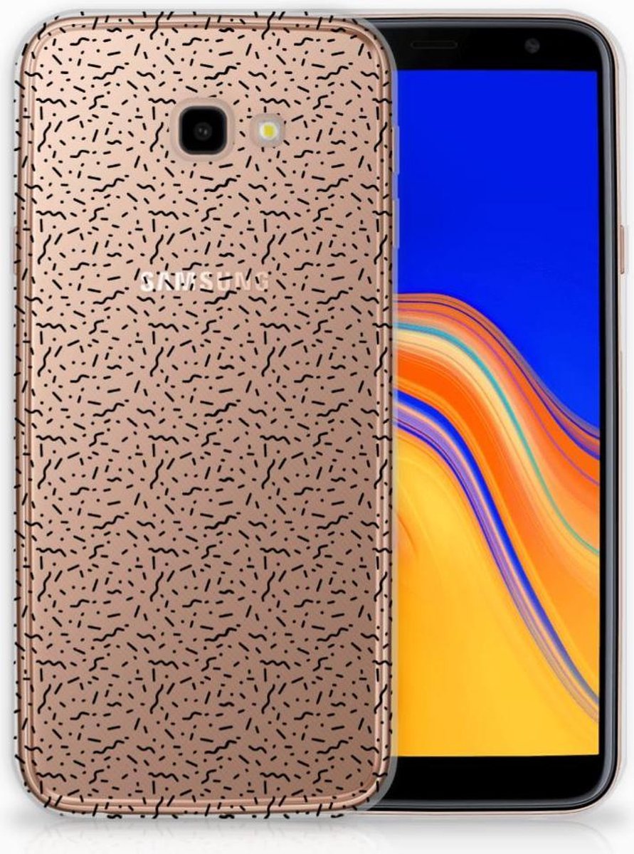 Samsung Galaxy J4 Plus (2018) TPU bumper Stripes Dots