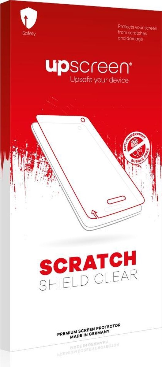 upscreen - Screenprotector voor Sonim XP7 - Folie Beschermfolie transparant