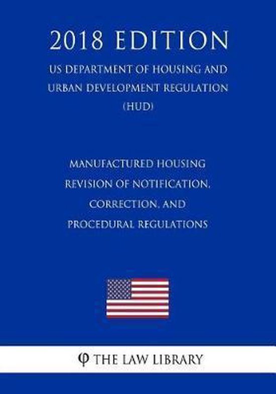 Manufactured Housing Revision of Notification, Correction, and