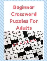 Beginner Crossword Puzzles For Adults