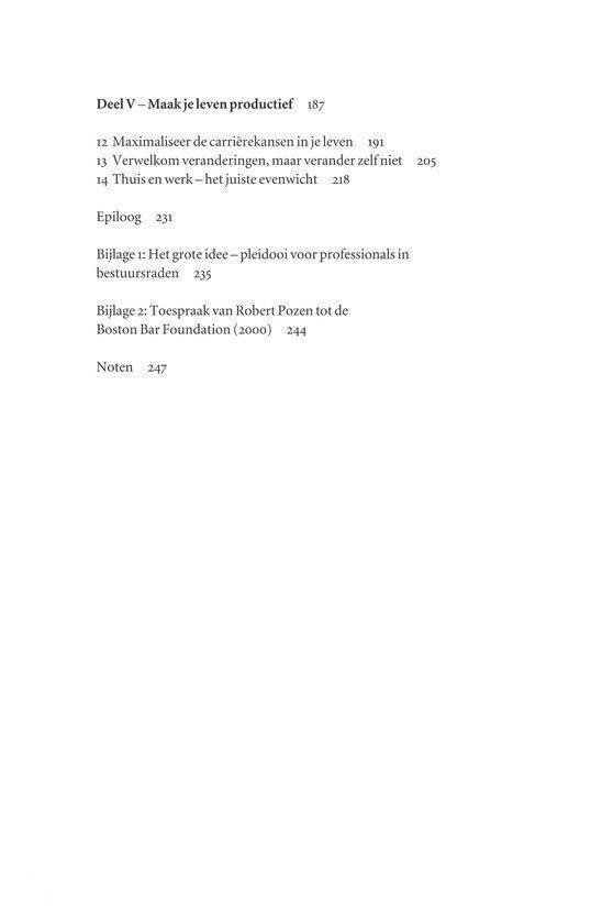 Ultieme productiviteit