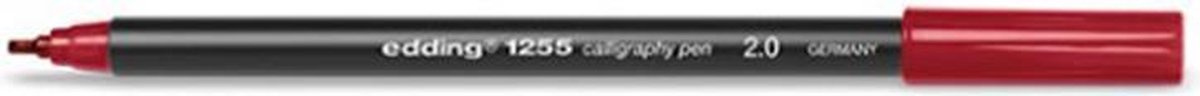 Kalligrafeer marker Edding 1255-46 karmijn