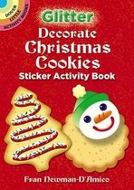 Glitter Decorate Christmas Cookies Sticker Activity Book