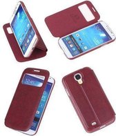 Best Cases Bookcase Flip Cover VIEW Hoesje Samsung Galaxy S4 i9500 Bruin