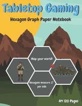 A4 Hexagon Graph Paper Notebook