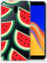 Geschikt voor Samsung Galaxy J6 Plus (2018) Uniek TPU Hoesje Watermelons