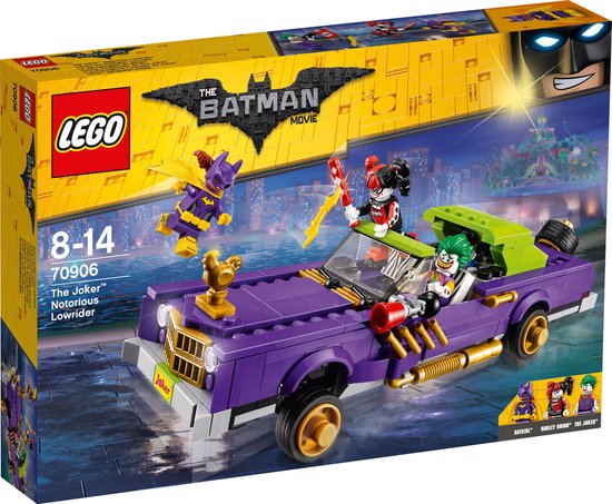 lotus tempel helder LEGO Batman Movie The Joker Duistere Low-rider - 70906 | bol.com
