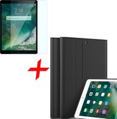 iPad Hoes 2017 - iPad 2018 Hoes - iPad 2017 Screenprotector - iPad 2018 Screenprotector - 9.7 Inch - iPad 2017 en 2018 Hoes Book Case Mat Zwart + Screenprotector