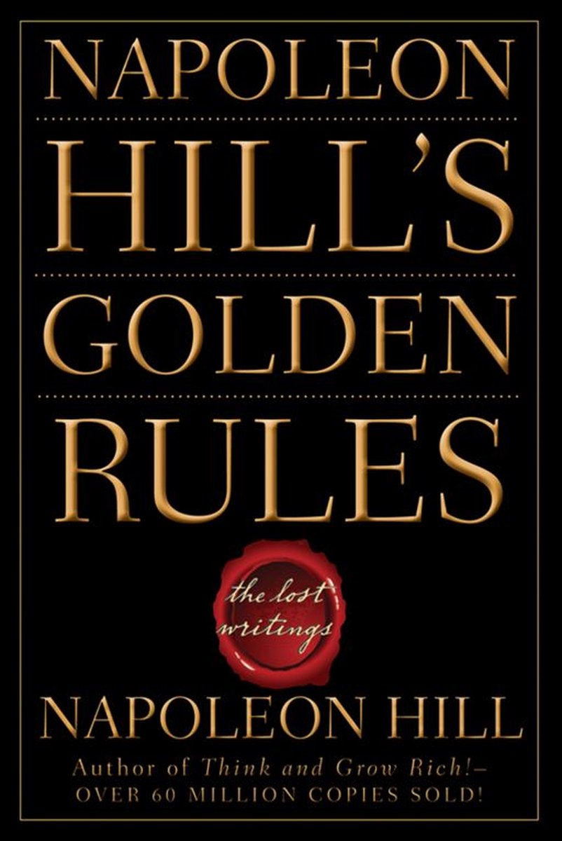 Omslag van Napoleon Hill's Golden Rules