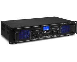 Versterker 2x 250W - Fenton FPL500 digitale klasse-D versterker met Bluetooth en mp3 speler
