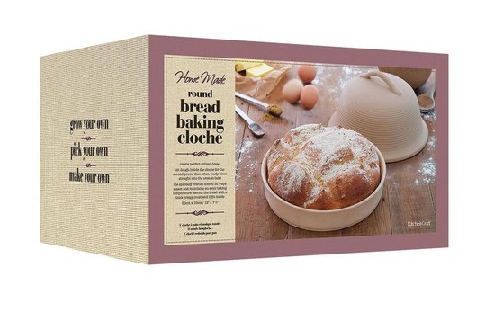 aflevering Helm Gelach Bakvorm in aardewerk voor bakken van traditioneel rond brood | bol.com
