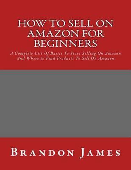 How to Sell on Amazon for Beginners - cover