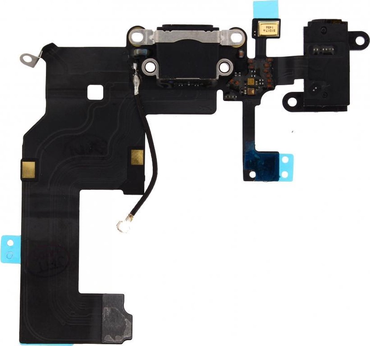 Replacement Charge/Data Connector incl. Flex Cable for Apple iPhone 5 Black OEM