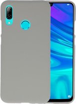 Hoesje Geschikt voor de Huawei P Smart 2019 - Backcover Color Telefoonhoesje - Grijs