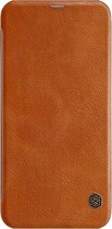 Nillkin Qin PU Leather Book Case - Geschikt voor Samsung Galaxy J6+ (2018) - Bruin