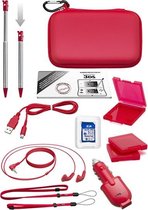 Pack d'accessoires naturels Bigben 3DS - Rouge