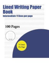 Lined Writing Paper Book