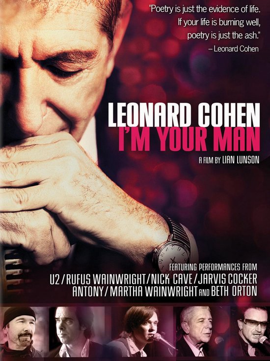 Cover van de film 'Leonard Cohen - I'M Your Man'
