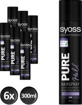 Syoss Styling-Hairspray Pure Hold 6x