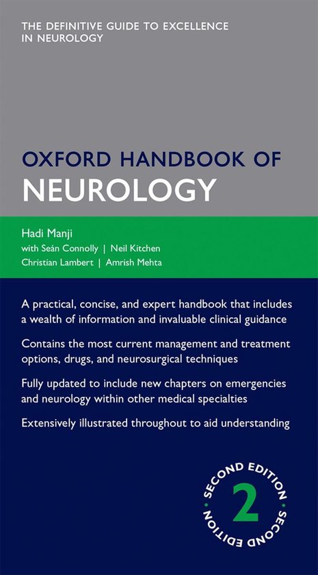 Oxford Medical Handbooks - Oxford Handbook of Neurology - cover