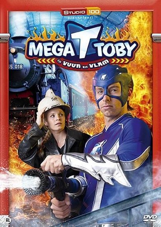 Cover van de film 'Mega Toby In Vuur En Vlam'