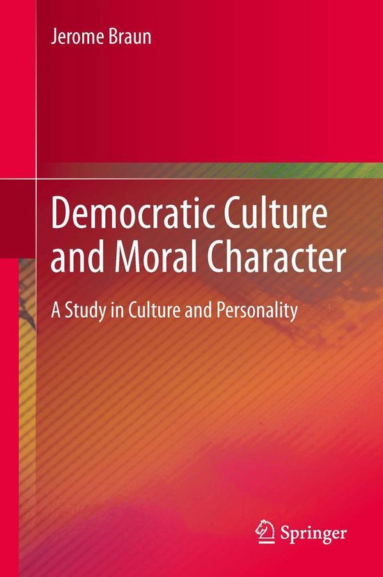 Democratic Culture and Moral Character - cover