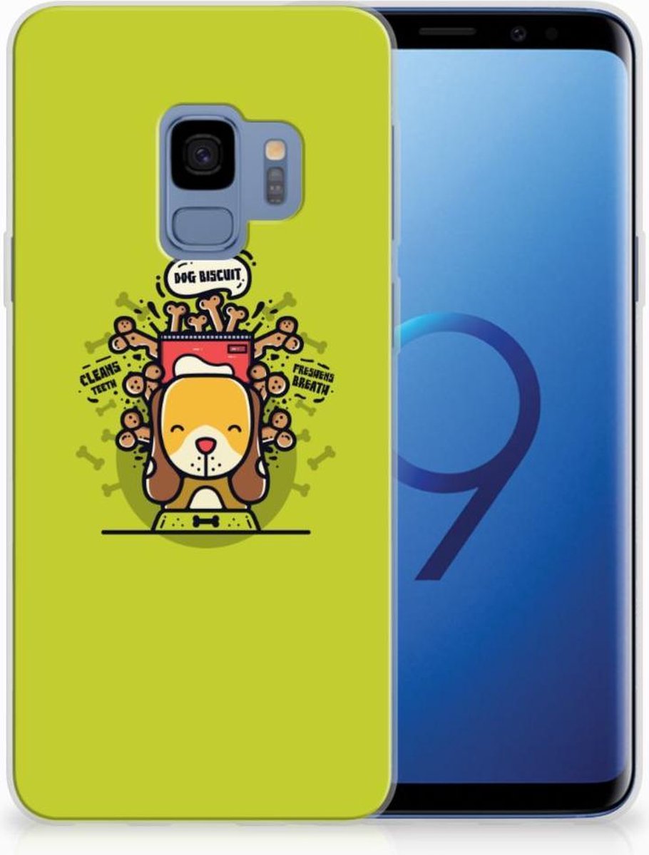 Samsung Galaxy S9 Telefoonhoesje met Naam Doggy Biscuit