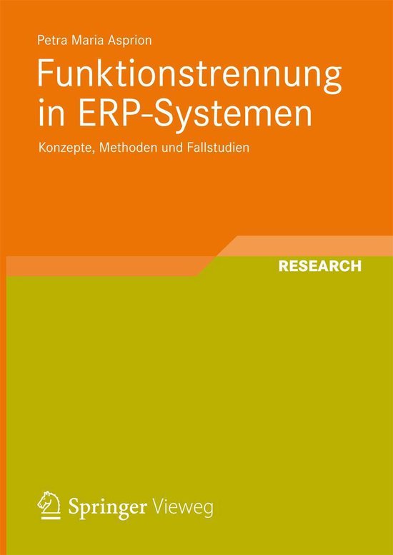 Funktionstrennung in ERP-Systemen - cover
