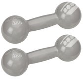 Rucanor Dumbbells 4 Kg 2 Stuks Grijs