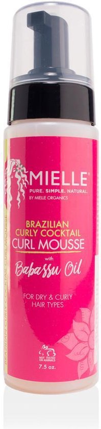 Mielle Organics  Brazilian Curly Cocktail Curl Mousse /7.5oz