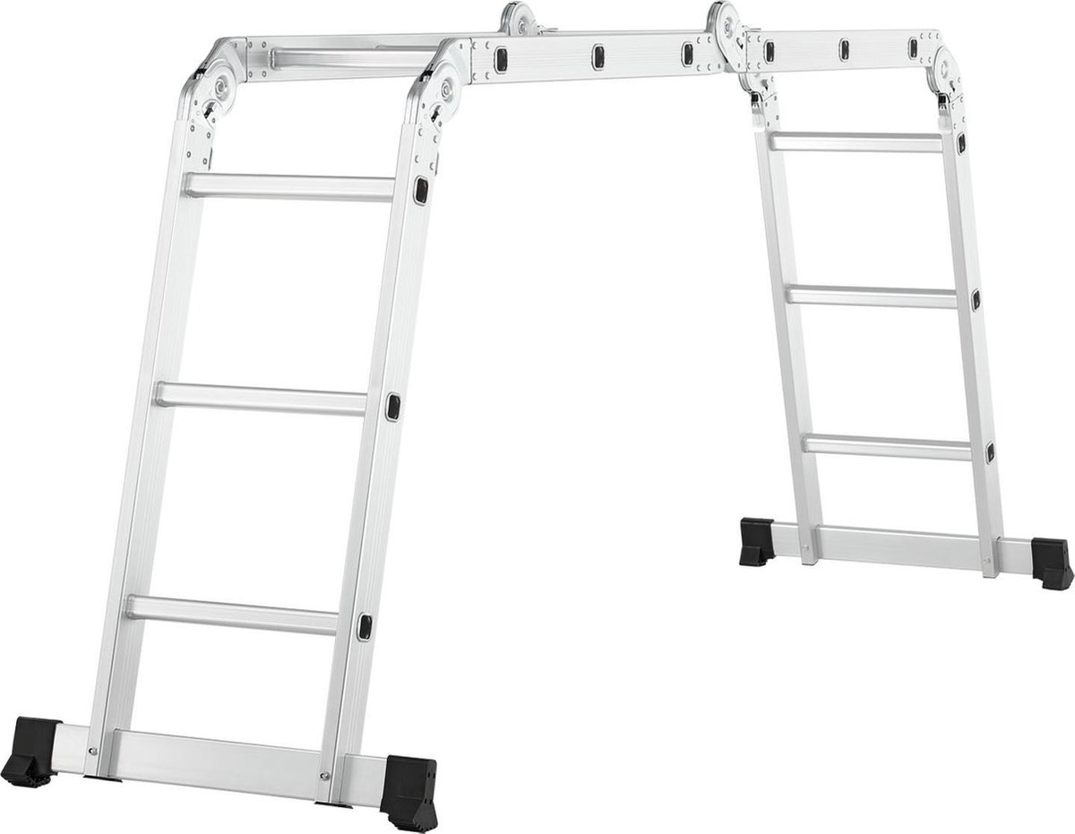 HIGHER 3x14 PRO aluminium ladder - 10,51m professioneel