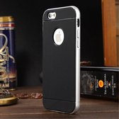 Luphie Aluminium/TPU Backcase iPhone 6(s) - Zilver