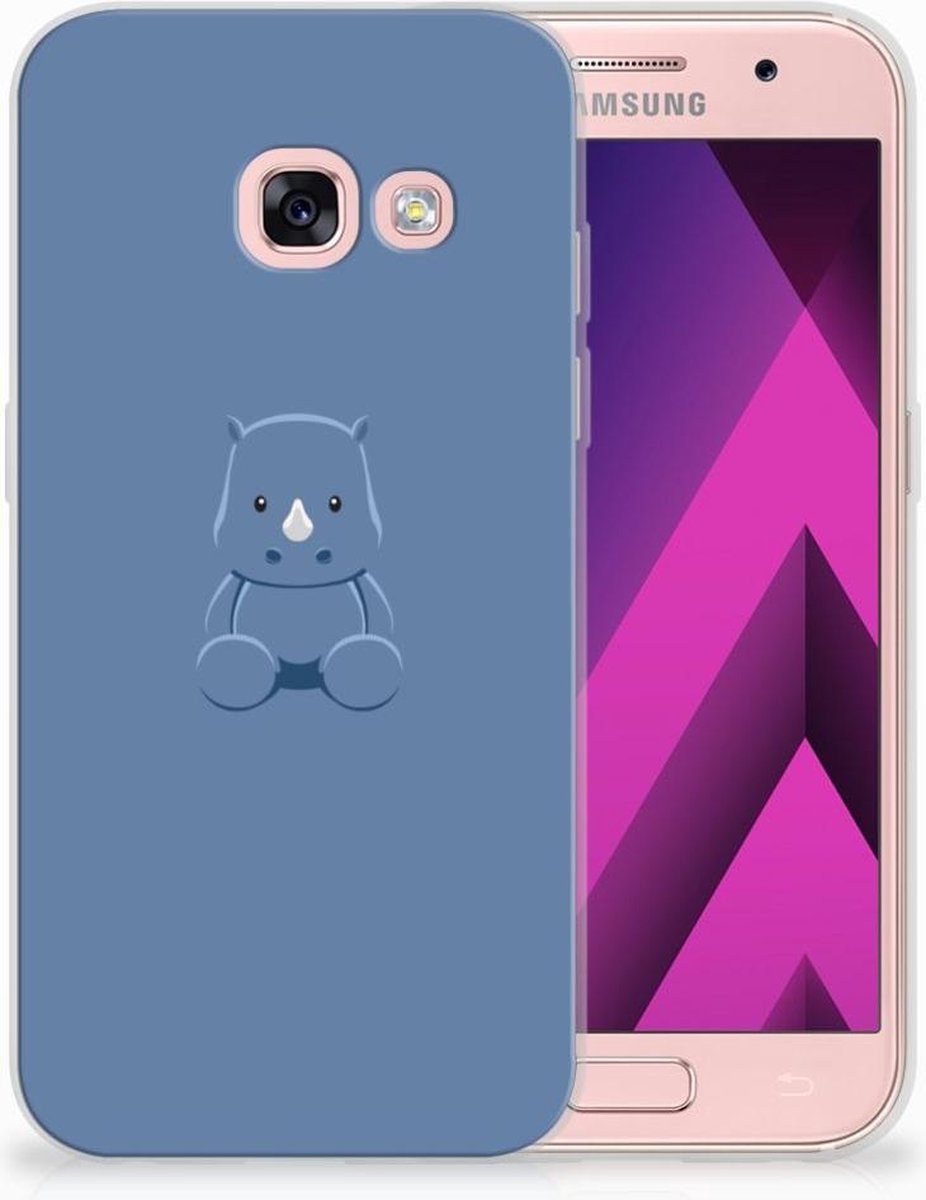 Samsung Galaxy A3 2017 Telefoonhoesje met Naam Baby Rhino