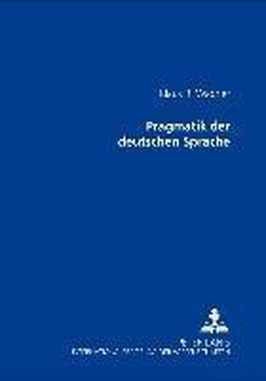 Pragmatik der deutschen Sprache - cover