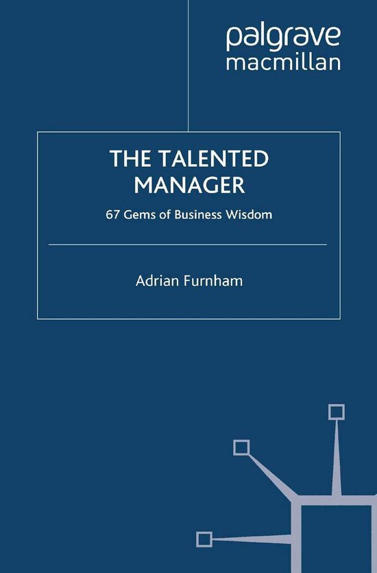 The Talented Manager - cover