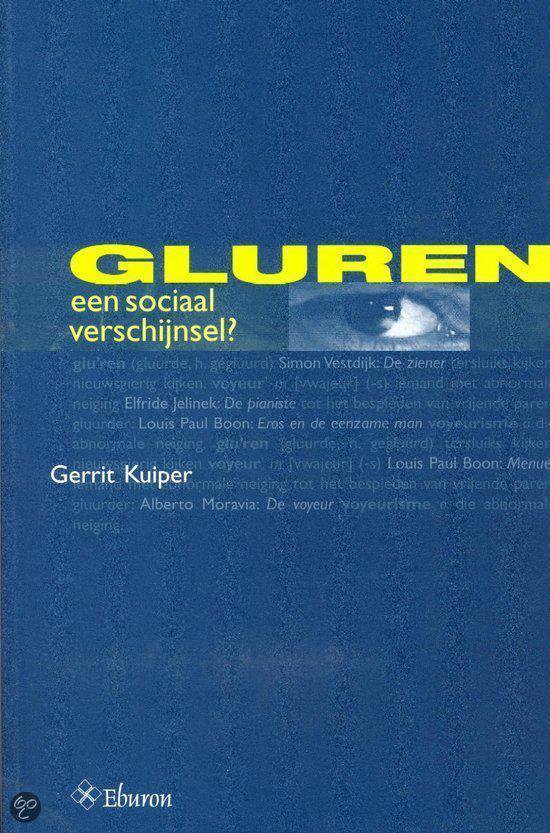 Cover van het boek 'Gluren, een sociaal verschijnsel ?'