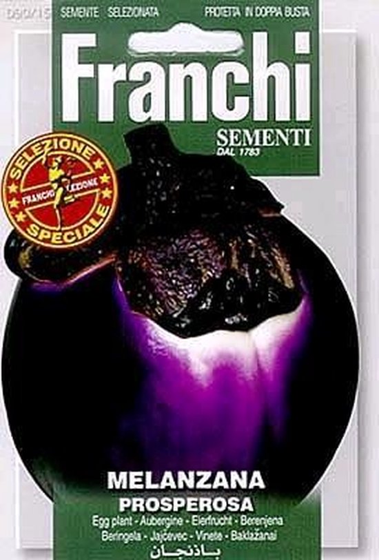 Franchi - Melanzana Prosperosa - ronde aubergine